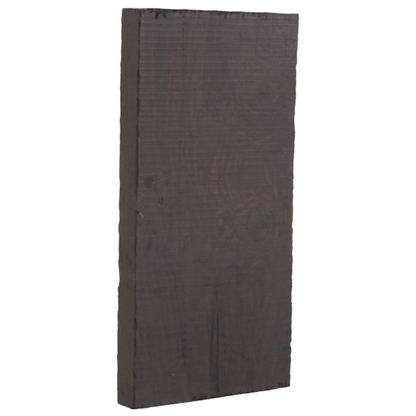 Musta eebenpuu puutavara tyhjä DIY käsityö puukahva soittimet tarvikkeet 120x60x10mm