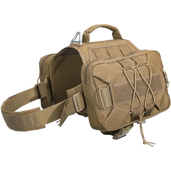 Äventyrsredo Hundkompis-kit, Hundväska, Topphandtagskontroll, Högkvalitativa Dragkedjor, För Mellanstora & Stora Hundar, Kobolt