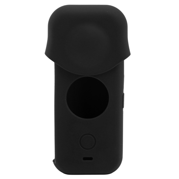 Insta360 One X2 -urheilukameran suojakotelo, pölytiivis silikoninen ammattimainen toimintakameran runko, jossa kaksoisvakuutusMusta