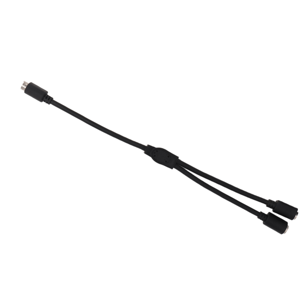 MINI DIN 6-bens stik til 2 MINI DIN 6-bens hun kabel Dobbelt afskærmning MINI DIN 6-bens splitter kabel 1,0ft