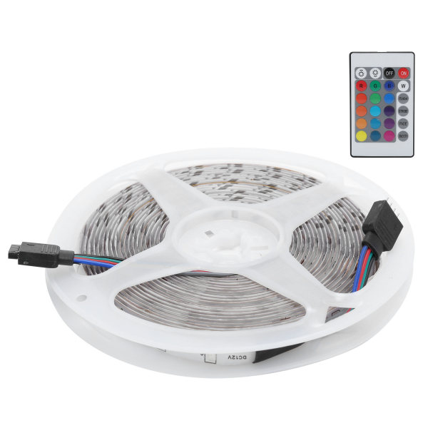 LED-remsa 5m 60 lysdioder/m RGB2835SMD mjuk LED-ljusremsa DC1