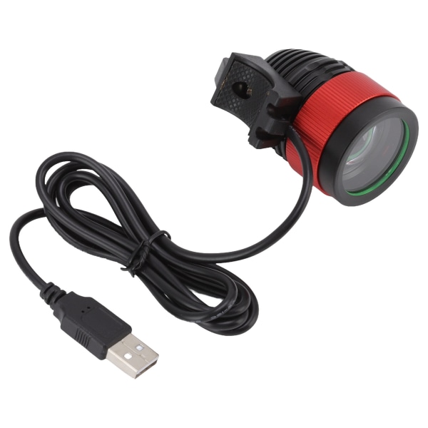 LED sykkellys 2000LM terrengsykkel frontlykt USB-lading sykkel