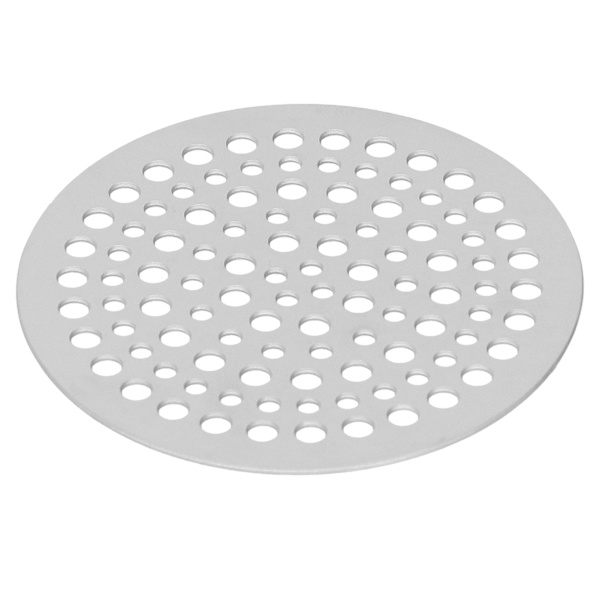 Gulvafløbsfilter i rustfrit stål, rundt afløbsbrusersi, netstykke, antiblokering (68 mm)