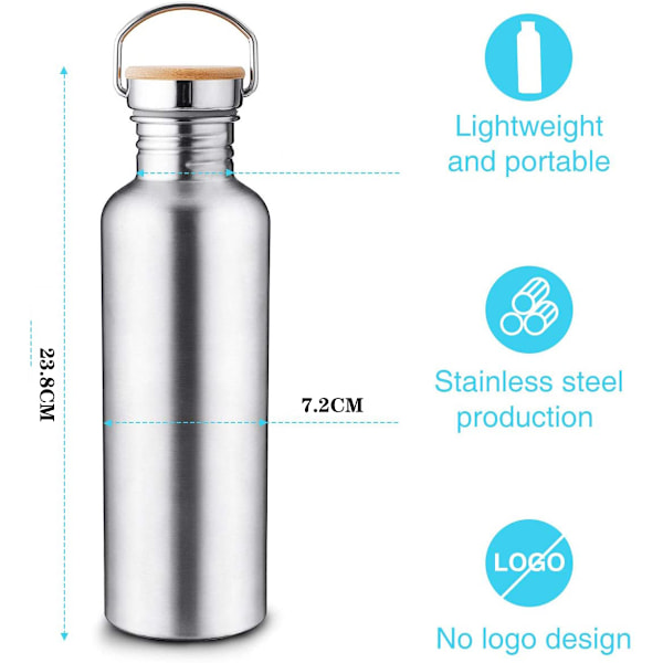 Äventyret Väntar, Portabel Vattenkopp, Utomhusaktiviteter Din Nya Allierade, BPA-fri Läckagesäker Design Säkerställer Säkerhet Och Bekvämlighet, Hållbart Rostfritt Stål