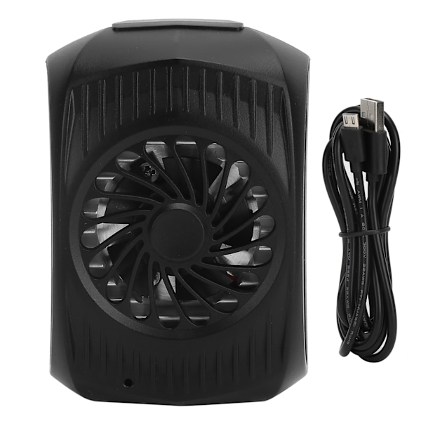 Mini-matkapuhelimen jäähdytystuuletin pidikkeellä USB-ladattava yleismaailmallinen jäähdytin