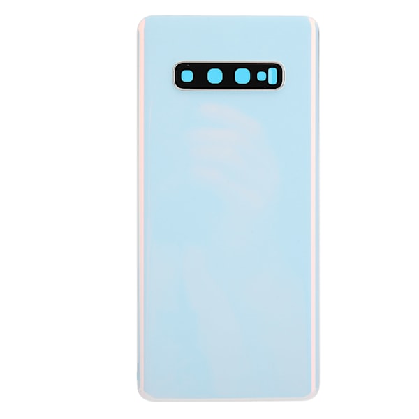 Samsung S10+Plus:n (valkoinen) matkapuhelimen takalasin kansi ja ulompi lasipaneelin vaihto