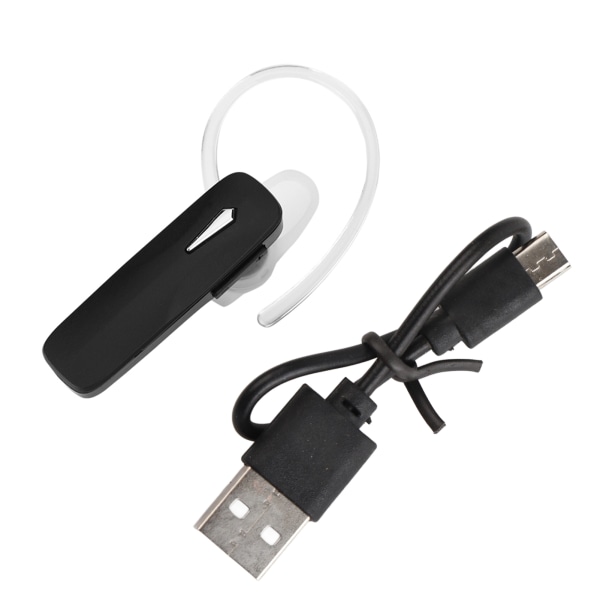 Bärbar affärs-TWS Bluetooth True Wireless EAr Hook i örat headset hörlurar svart
