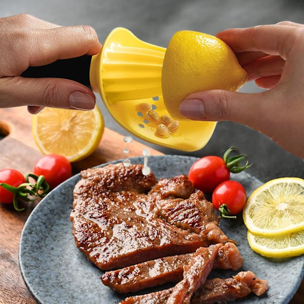 Unik Hopper Manuell Citruspress, Lätt att Rengöra Verktyg med BPA-Fri Konstruktion, Portabel Design för Utomhusaktiviteter, Perfekt Följeslagare För Din