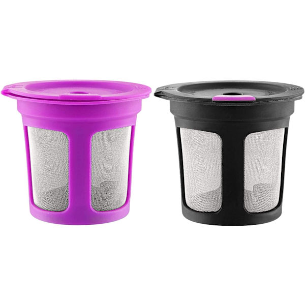 Återanvändbara koppar för Keurig K-Cup 2.0, 1.0 kaffebryggare, påfyllningsbara