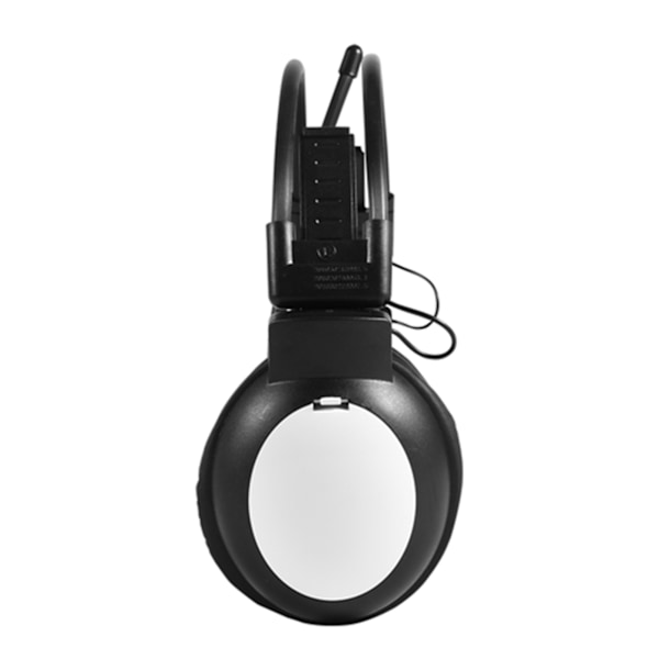 Over Ear Foldable Trådløs Kablet Hodetelefon Støydempende HiFi Hodesett FM-radio med LCD