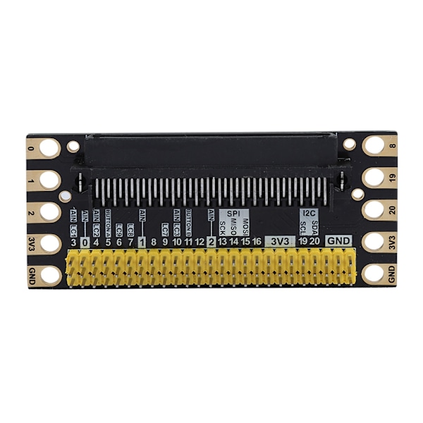 För Micro: bit Kit Edge Connector Interface Expansion Board för Micro: bit