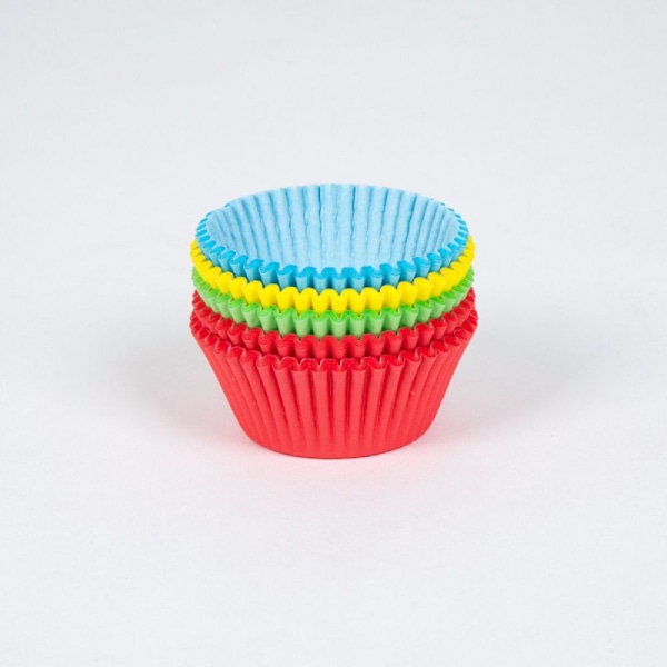 Muffinsformar papper blandade
