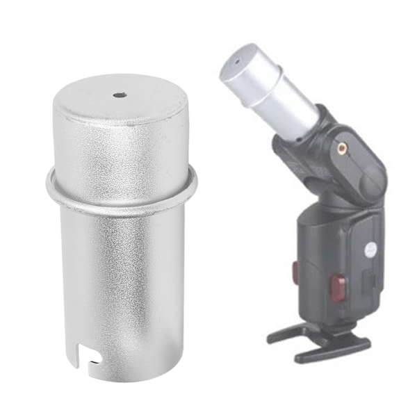Flashlampe rør aluminiumlegering bærbar flashlampe rør dæksel til AD 180 AD 360 AD 360II AD 200