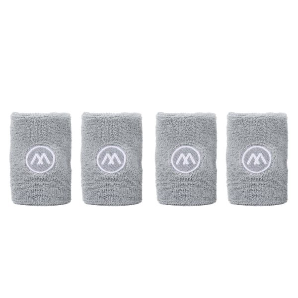 2 par handledsskydd Sport Basketboll Svett Absorberande handledsskydd Polyester Bomull Atletisk handledsskydd för Män Kvinnor