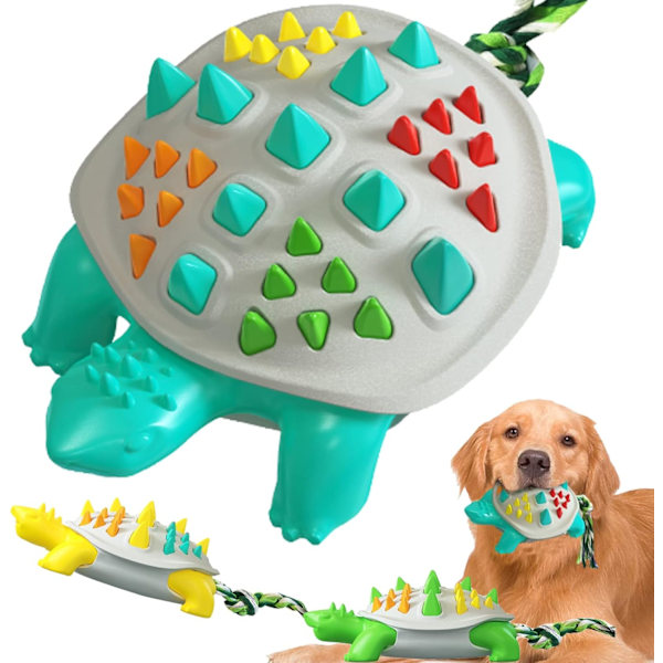 Multifunktionell Hundleksak, Ihålig Design Interaktiva Hundbollar, Hållbara Hundtuggleksaker för Aggressiva Tuggare, Premiumbollar för Hund Tillverkade av Säkert Material