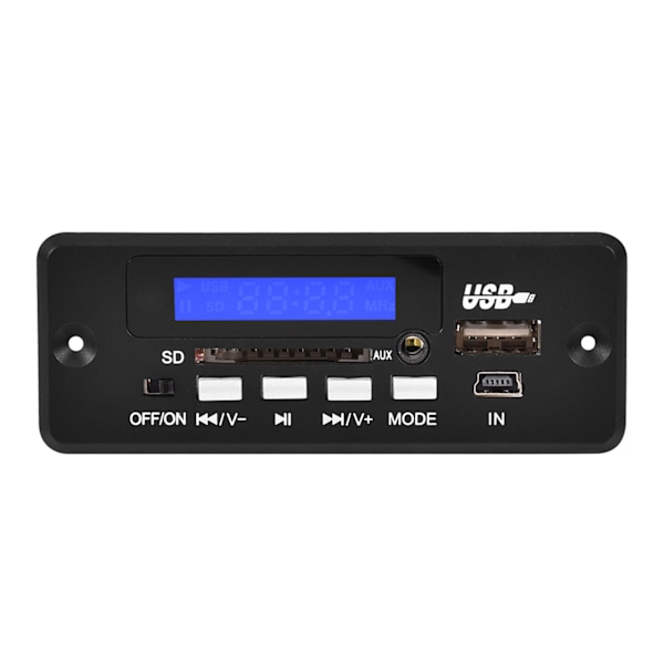 MP3 WMA Dekoderkort Audio Trådløs Bluetooth Modul USB SD FM Håndfri Opkald