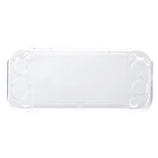 3-i-1-set spelmaskin skyddande fodral transparent anti-fall med vippströmbrytare lock härdat glas för Switch Lite