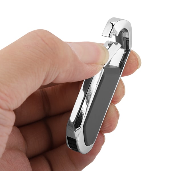 16G Portabel Metall Nyckelring Rotation Höghastighets USB-minne U Disk Minnessticka (Grå)
