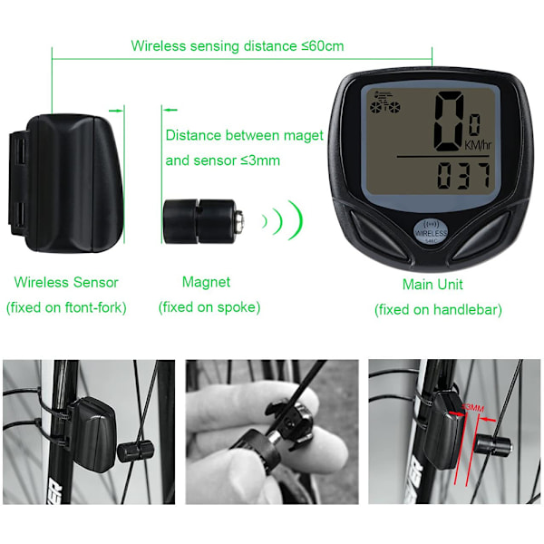 LCD Display Cykeldator, Din Väg Till Precisionscykling