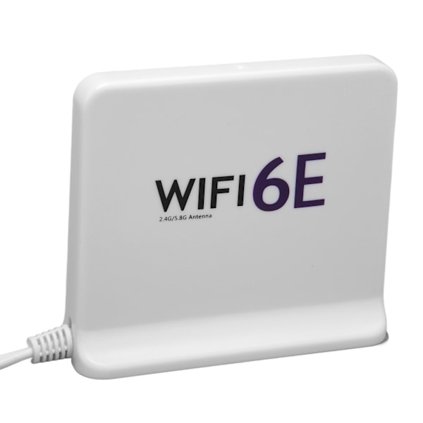 WiFi6E trådløs netværkskortantenne Omnidirectional 4dBi High Gain 2.4GHz 5.8GHz WiFi netværkskortantenne med SMA-port