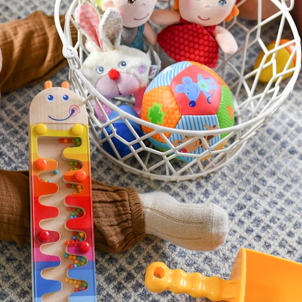 Infant Delight: Montessori Sensorisk Boll Med Smarta Reaktioner För Uppmuntra Utforskning Krypning, Lättgrepp Design För Småbarn Och Bebisar 1-12 Månader