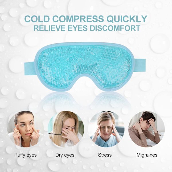 teranv ndbar Cold Eye Mask Eye Ice Pack f r p siga gon Gel Eye