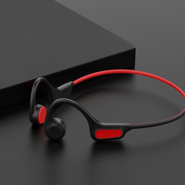 Knogleledning Bluetooth Headset Støjreduktion Genopladelig IP56 Vandafvisende Stereo Trådløs Sportsheadset