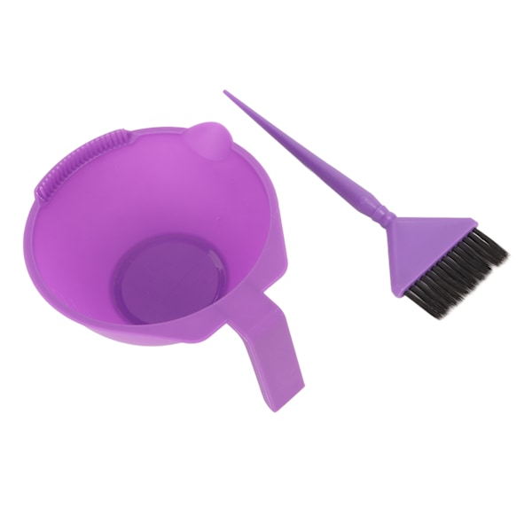 2 st hårfärgningsborste skål DIY färg hår färgning styling verktyg kit set för hem salong