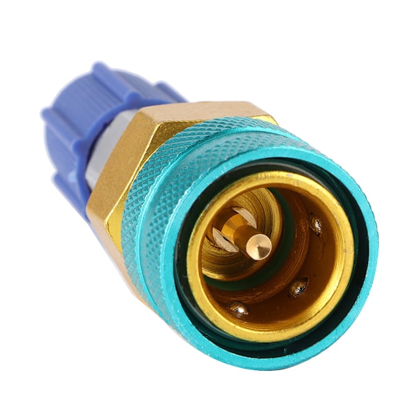 QC1234L+13LS5V1 R1234YF Lågtryckskoppling Snabbkoppling Bil AC Kylmedel Fluorerad Vätskeanslutning