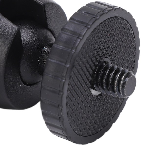 Tripod kulled 360 graders 1/4 skruv universell mini stativfäste huvud för SLR LED-ljusmikrofon