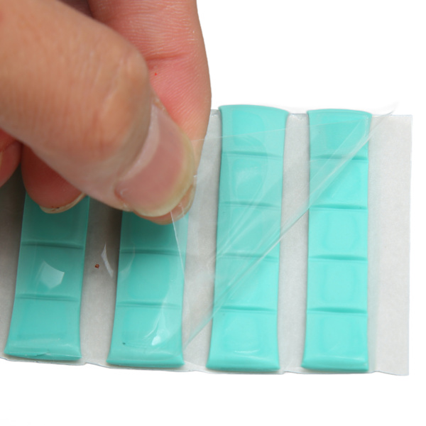 Manicure Clay Adhesive Genanvendelig Fjernelse Neglekunst Stativ Ler til Falske Negle Tips Display Praksis 3 Farver