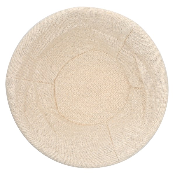 Jäskorg för Hembakat Bröd, Degskål för Jäsning, Oblekt Rattan Sourdough-korg med Liner, Naturliga Rattan Banneton-korgar, Brödbakning