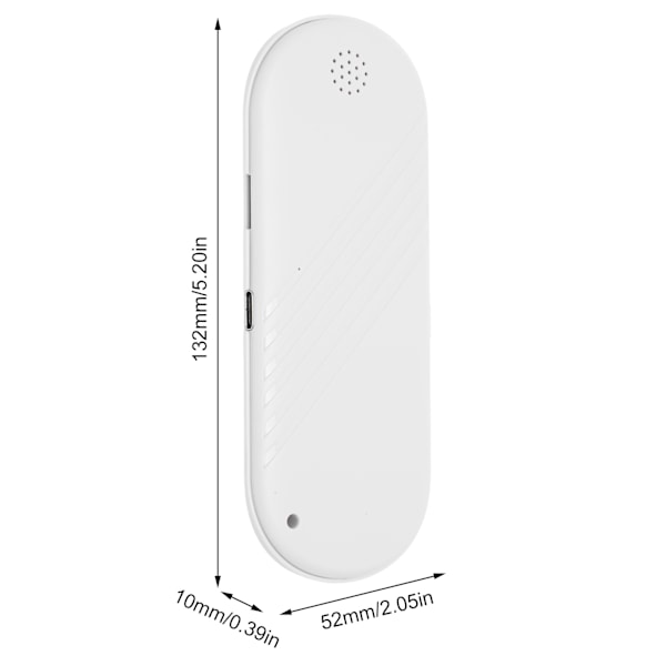 Tyynyn alle sijoitettava monitoiminen stereokaiutin, jossa syvä basso ja mini Bluetooth -johtuminen, sopii nukkumiseen
