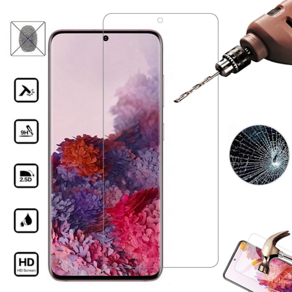 Protector de Pantalla Transparente 9H Compatible con Samsung Galaxy S20 FE