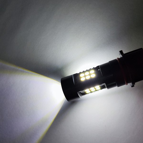 2x P13W LED Audi A4 B8 Kørelys Hvid 6000K Pærer