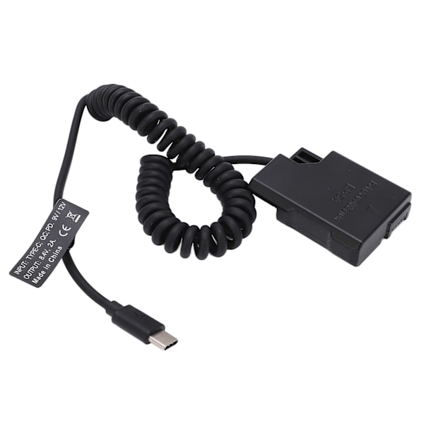 Type C Strømadapter DC Kobling ENEL14 Fuld Dekodning Dummy Batteri til Nikon D5600 D5500