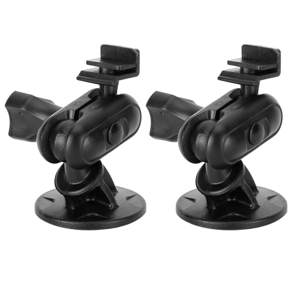 2pcs Portable Dash Camera Mount Bracket Dashboard Recorder Universal Suction Cup 360 Degree Adjustable