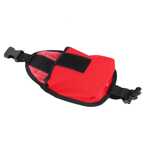 KEEP DIVING 2KG Dykkerbelte Lomme med Hurtigutløser Spenne (Rød)