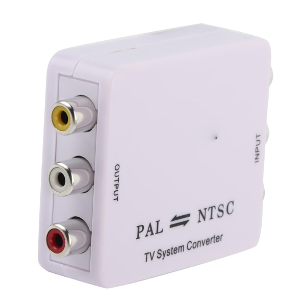 PAL NTSC SECAM til NTSC PAL HD 1080P TV Videosystemkonverter Switcher Adapter