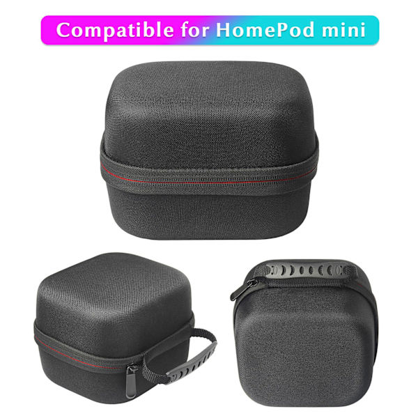 Bärväska kompatibel med HomePod mini Smart Speaker Resväska Hård bärväska Stötsäker skyddsväska