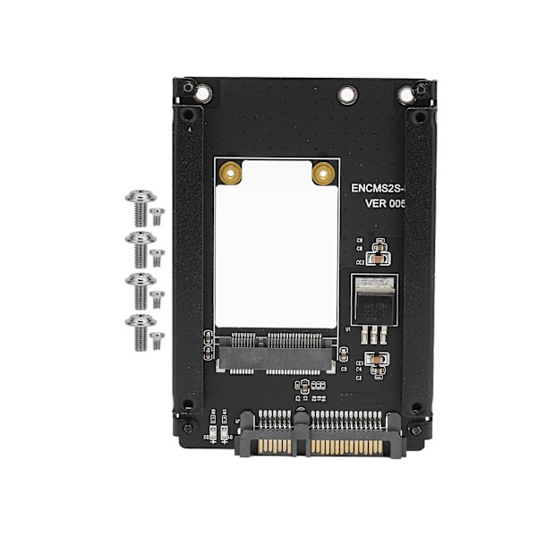 Adapterkort MSATA til SATA3.0 SSD Harddisk til 6Gbps Interface Transmisson Udvidelseskort