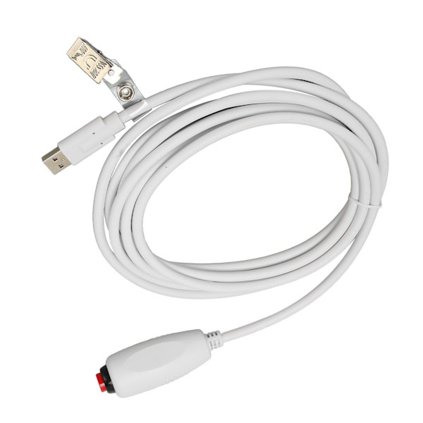 Hoitajakutsunappin kaapeli USB-liitännällä, yleiskäyttöinen vaihtopainikekotelo, jossa pidike hoitajan asemalle, 9,8 jalkaa