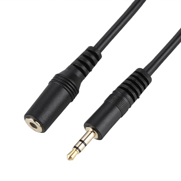 3,5 mm hann til hunn lydforlengelseskabel Jack Aux-kabel for smarttelefonhodetelefoner Stereo 10 m