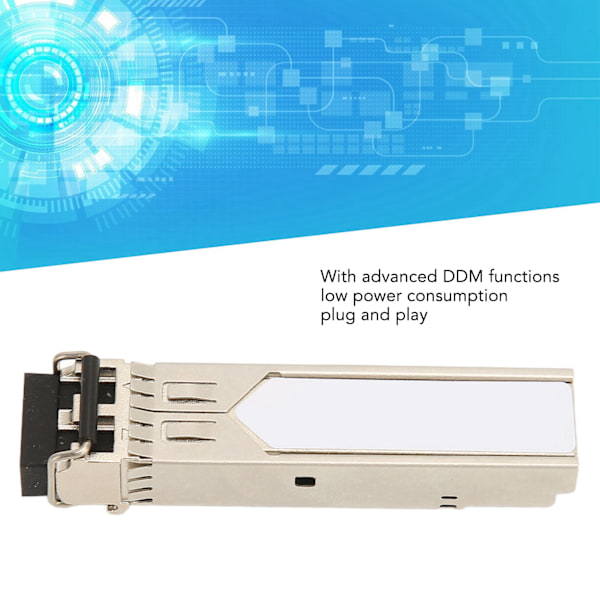 SFP-sender 1,25 Gb/s 850 nm to fiber multimode 550 meter støtter DDM Plug and Play SFP optisk modul