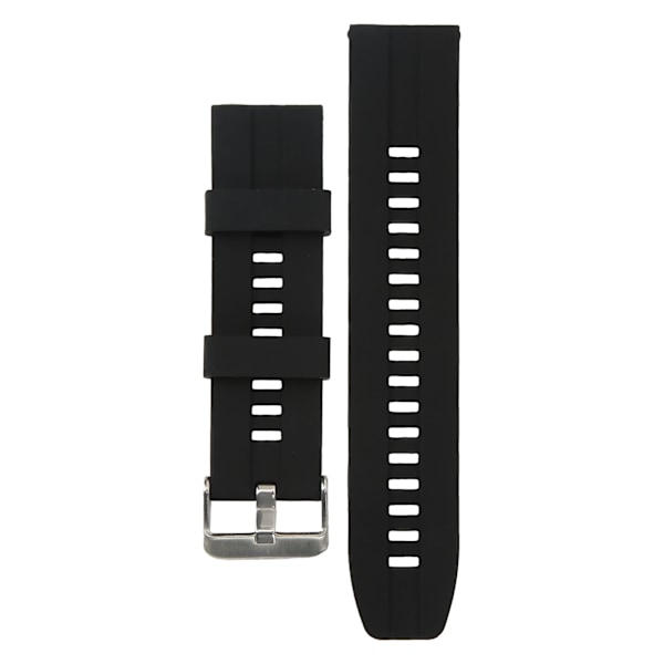 Smartwatch-armband i mjuk silikon, ersättning för Huawei GT2 GT2e, svart