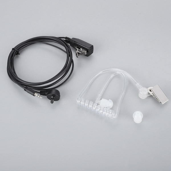 2,5 mm plugg öronsnäcka headset med PTT-knapp för MT200 Walkie Talkie hörlurar