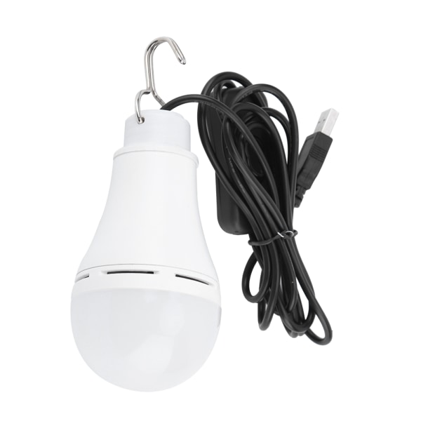 Utomhus bärbar USB LED-lampa Dimbar nattlampa för läger