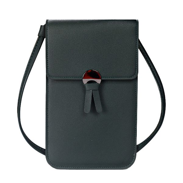 Berørbar enkel skulder crossbody telefonveske