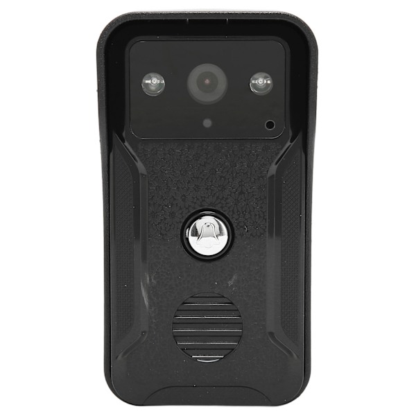 Video dörrtelefon dörrklocka 7 tum färg TFT LCD nattvision video intercom monitor för hemsäkerhet 100‑240V EU-kontakt