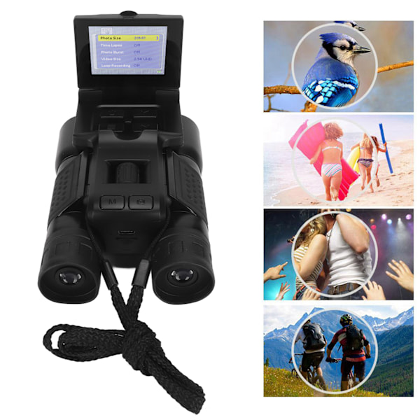 2.4in LCD Binoculars Telescope 1080P 5MP Video Photo Recorder Digital Binoculars Camera for Watching Bird Football Game